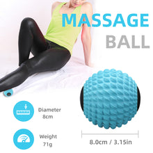 Load image into Gallery viewer, MURLIEN Massage Roller Ball, Deep Tissue Massager for Myofascial Release, Mobility Ball for Exercise and Workout Recovery, Alleviating Neck, Back, Legs, Foot or Muscle Tension - 12.5cm / 4.92in